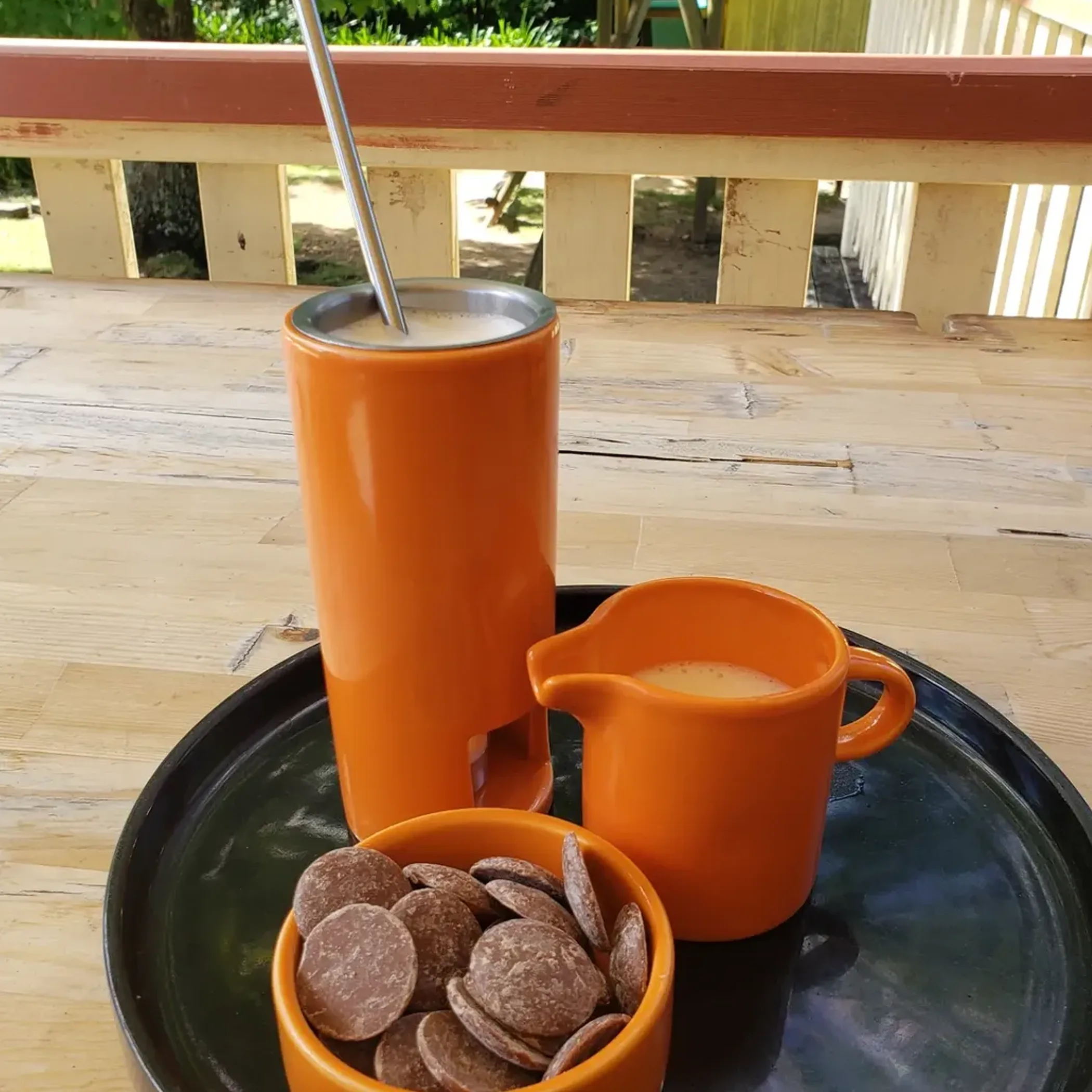 hot chocolate and artisan chocolates