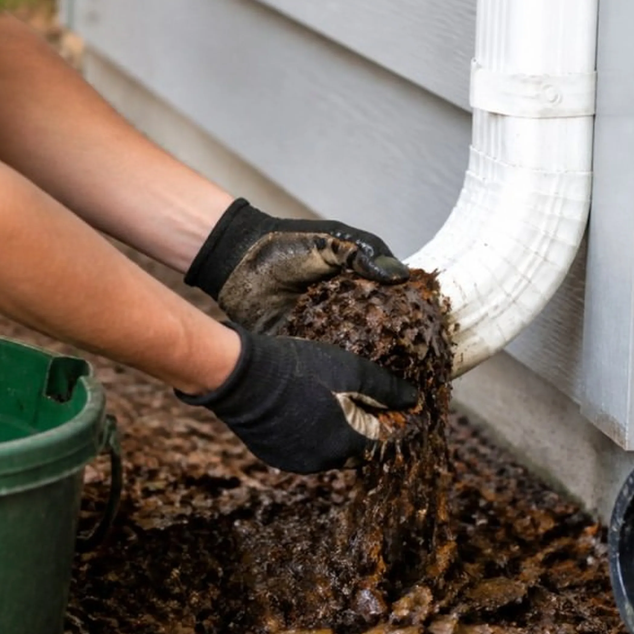 gutter maintenance and debris removal